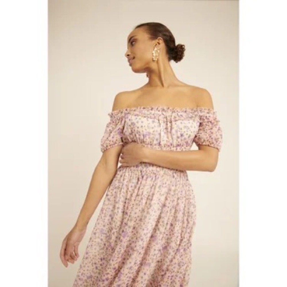 Rachel Parcell Short Floral Ditsy Dress